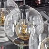 Koyoto  Plafondlamp Glas 20 cm Duidelijk, 5-lichts