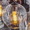 Koyoto  Plafondlamp Glas 20 cm Duidelijk, 5-lichts