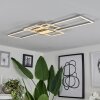 Longos Plafondlamp LED Aluminium, 1-licht