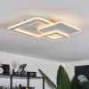 Tomazes Plafondlamp LED Wit, 1-licht, Afstandsbediening