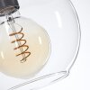 Koyoto  Plafondlamp Glas 20 cm Duidelijk, 4-lichts