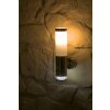 Avize Wandlamp voor buiten roestvrij staal, 1-licht, Bewegingsmelder