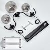 Orieux Hanglamp Rookkleurig, 3-lichts
