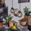 Orieux Hanglamp Rookkleurig, 3-lichts