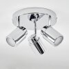 Douarnenez Plafondlamp Chroom, 3-lichts