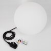 Loural Staande lamp LED Nikkel mat, 1-licht, Afstandsbediening, Kleurwisselaar
