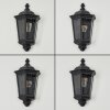 Hongkong Buiten muurverlichting Zwart, 1-licht