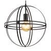 Globo TAMARA Hanger Zwart, 1-licht