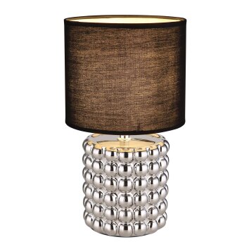 Globo VALENTINO Tafellamp Chroom, 1-licht