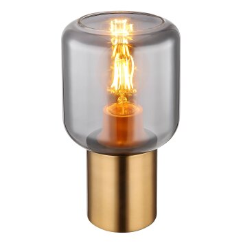 Globo NINJO Tafellamp Rookkleurig, 1-licht