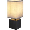 Globo VALENTINO Tafellamp Zwart, 1-licht