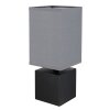 Globo VALENTINO Tafellamp Zwart, 1-licht