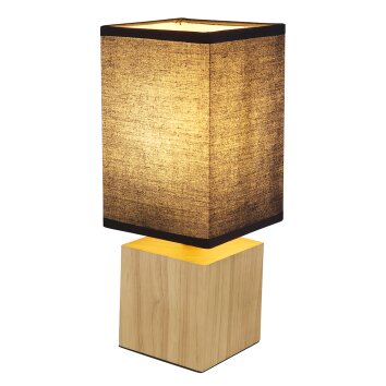 Globo VALENTINO Tafellamp Natuurlijke kleuren, 1-licht