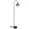 Globo MAXY Staande lamp Zwart, 1-licht