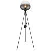Globo MAXY Staande lamp Zwart, 1-licht
