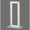Leuchten-Direkt FELIX60 Tafellamp LED Staal geborsteld, 2-lichts, Afstandsbediening, Kleurwisselaar