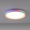 Leuchten-Direkt RIBBON Plafondlamp LED Wit, 2-lichts, Afstandsbediening, Kleurwisselaar
