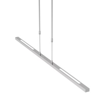 Steinhauer Bande Hanglamp LED Staal geborsteld, 3-lichts