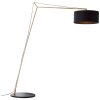 Brilliant Annice Staande lamp Goud, Zwart, 1-licht