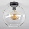 Koyoto  Plafondlamp Glas 30 cm Duidelijk, 1-licht