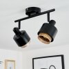 Pegos Plafondlamp Zwart, 2-lichts