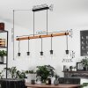 Afurada Hanglamp Natuurlijke kleuren, Zwart, 5-lichts