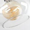 Koyoto  Plafondlamp Glas 25 cm Duidelijk, 1-licht