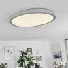 Finsrud Plafondpaneel LED Zilver, 1-licht