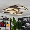 Sistelo Plafondlamp LED Zwart, 1-licht