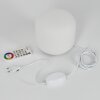 iDual Thyme Tafellamp LED Nikkel mat, 1-licht, Afstandsbediening, Kleurwisselaar