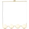 Brilliant Glint Hanglamp Goud, 4-lichts