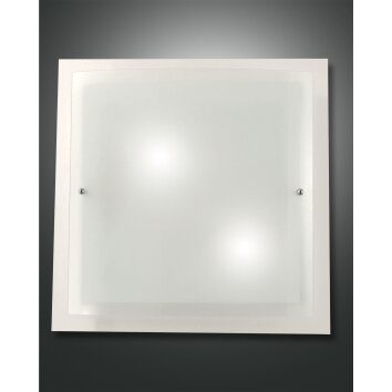 Fabas Luce Naxar Plafondlamp Wit, 2-lichts
