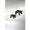 Fabas Luce Modo Plafondlamp Zwart, 4-lichts