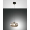 Fabas Luce Fiordaliso Hanglamp Zwart, 1-licht
