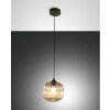 Fabas Luce Dock Hanglamp Zwart, 1-licht
