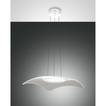 Fabas Luce Ibiza Hanglamp LED Wit, 1-licht