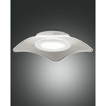 Fabas Luce Ibiza Plafondlamp LED Wit, 1-licht