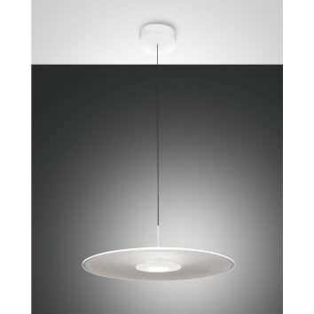 Fabas Luce Anemone Hanglamp LED Wit, 1-licht