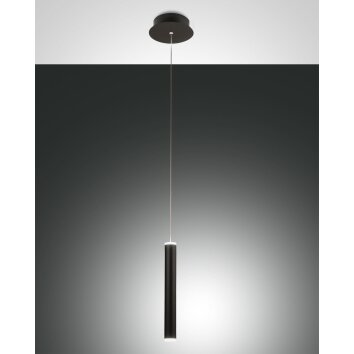 Fabas Luce Prado Hanglamp LED Zwart, 1-licht