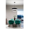 Fabas Luce Arona Hanglamp Zwart, 3-lichts