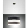 Fabas Luce Arona Hanglamp Zwart, 3-lichts
