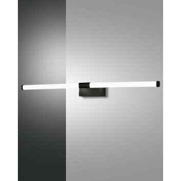 Fabas Luce Ago Spiegellamp LED Zwart, 1-licht