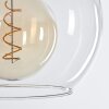 Koyoto  Hanger Glas 15 cm, 20 cm, 25 cm Duidelijk, 3-lichts