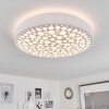 Agodim Plafondlamp LED Wit, 1-licht, Afstandsbediening, Kleurwisselaar