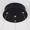 Pura Hanger LED Zwart, 1-licht