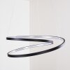 Pura Hanger LED Zwart, 1-licht