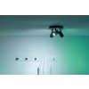 Philips WiZ IMAGEO Plafondlamp LED Zwart, 3-lichts, Kleurwisselaar