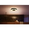 Philips Hue Xamento Plafondlamp LED Zwart, Wit, 1-licht, Kleurwisselaar