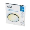 Philips WiZ SuperSlim Plafondpaneel LED Zwart, 1-licht