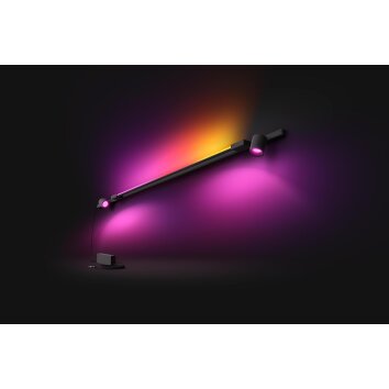 Philips Hue Perifo Muurlamp Basisset LED Zwart, 3-lichts, Kleurwisselaar
